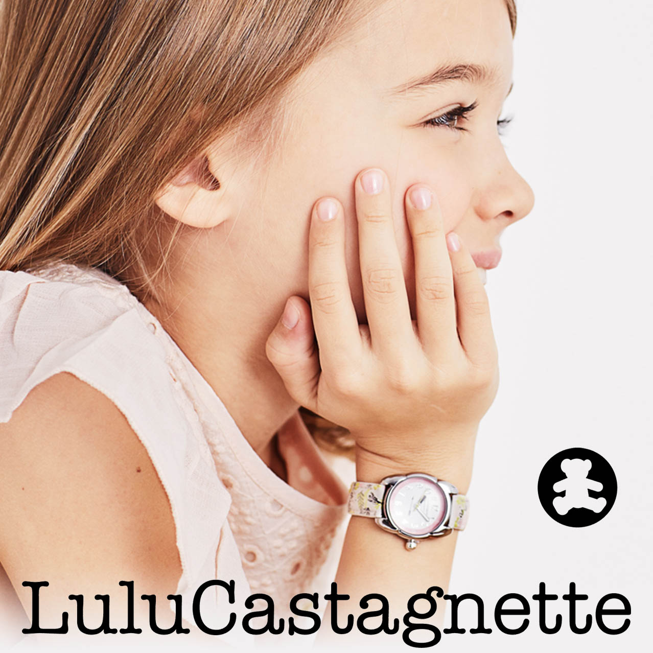 Lulu Castagnette montre fille